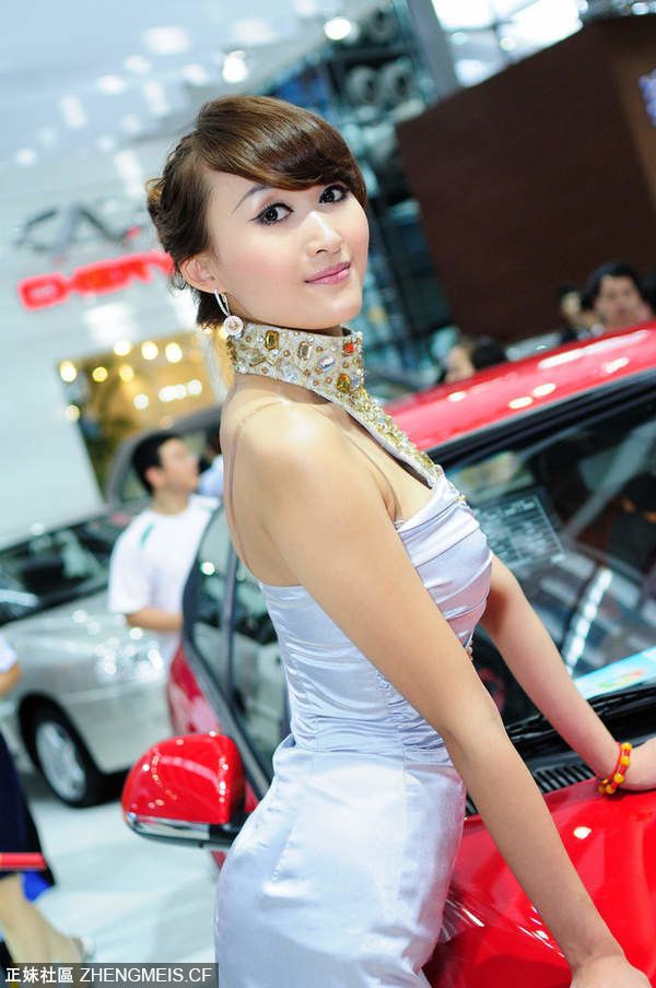 靓丽车模亮相2011北京车展套图