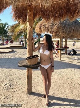 长荣正妹空姐Irene墨西哥Cancun度假