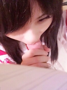 羽呆呆cos巫女 口爆