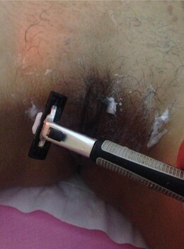 少妇的毛毛，应该这样慢慢修整[18P]