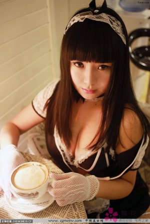 【21P】[MYGIRL美媛馆] NO.035 八宝 女仆与清新