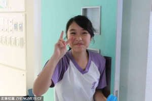 樣子甜美的小女孩