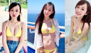 Weiwei因为买左太靓慨新泳衣