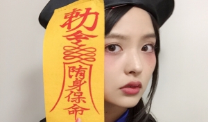 千年一遇惡魔 環奈醬萬聖節造型!