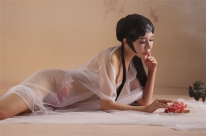 [性感]美女古装琵琶薄纱人体诱惑与美性感作品
