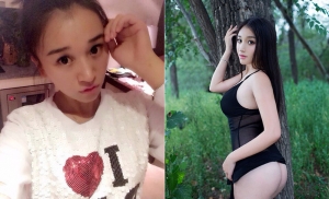 性感嫩模尹棠火辣寫真瘋傳 胸部時大時小遭質疑